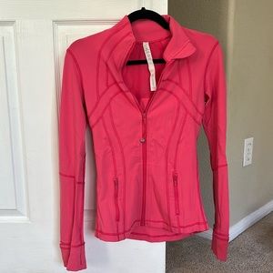 Lululemon Pink Luon Define Jacket